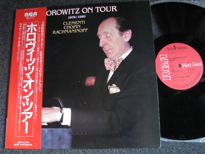 Vladimir Horowitz-Horowitz on Tour LP-1983 Japan-RCA Records-RCL 8355