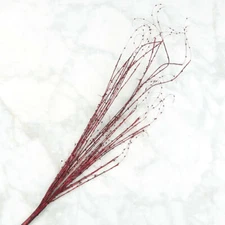 Factory Direct Craft Burgundy and Red Artificial Honeysuckle Twig Spray