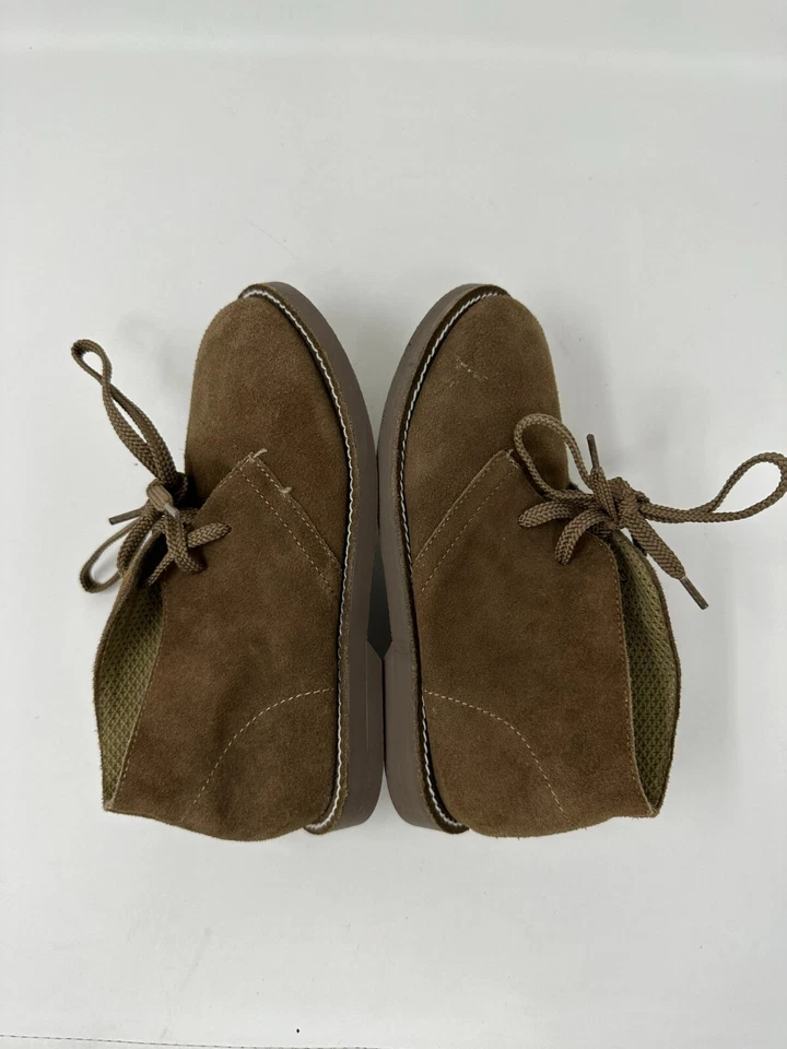 J CREW Crewcuts Niños Talla K3 Gamuza Marrón Botas con Cordones, Chukka, Con Cordones Foto 4 de 4
