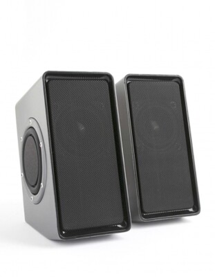 PHONOCAR 02106 AMPLIFIED BOX SPEAKERS 2X10 WATT MAX FOR MOBILE PHONES AND PC