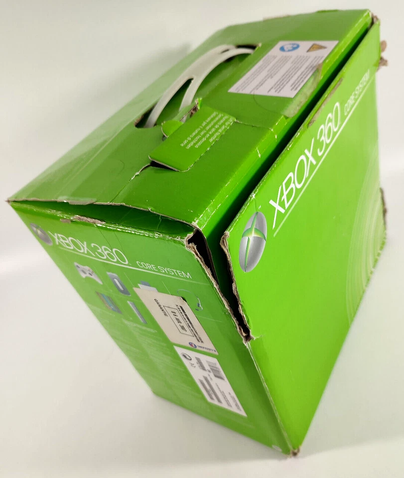 Scatola Vuota Console Microsoft Xbox 360 Core System Con Istruzioni E Depliant - Immagine 3 di 4