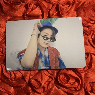 JUNGKOOK BTS Daily Edition Kpop Boy Photo Card Car Yellow