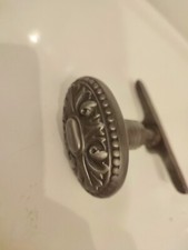 Poignée Bronze Ancienne pour fenêtre ou Porte-fenêtre , patine grise