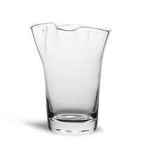 VASO DA FIORI IN VETRO SOFFIATO A FAZZOLETTO 14,5 CM