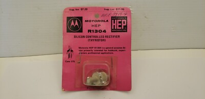 MOTOROLA R1304 SILICON CONTROLLED RECTIFIER, THYRISTOR, NIB