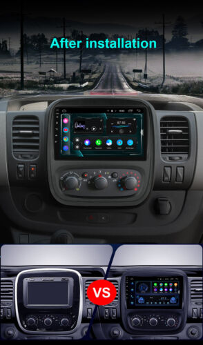 9" Android 12 Autoradio Für Renault Trafic X82 2014-2019 Navigation GPS BT DAB+ - Bild 4 von 22