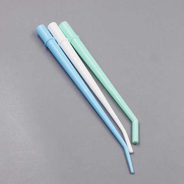 25pcs Dental Orifice Tips Tubes Dentist Surgical Aspirator Suction Tube