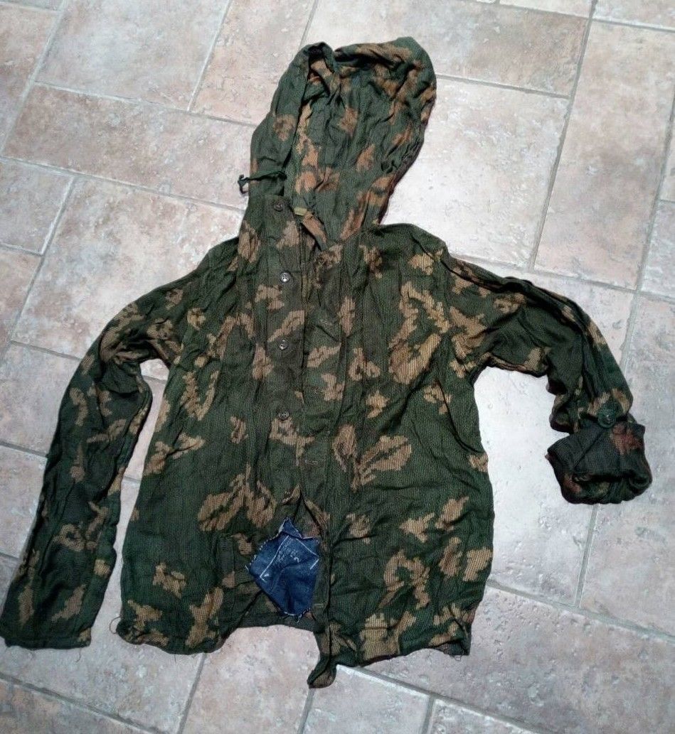 Soviet Russian Army camouflage KZS Berezka USSR Camo Meshy