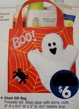 GHOST GIFT BAG HALLOWEEN  MIP NEW