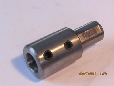 SHAFT Step Down Coupling 7//8/" Bore X 3//4/" Shaft 1 Pc