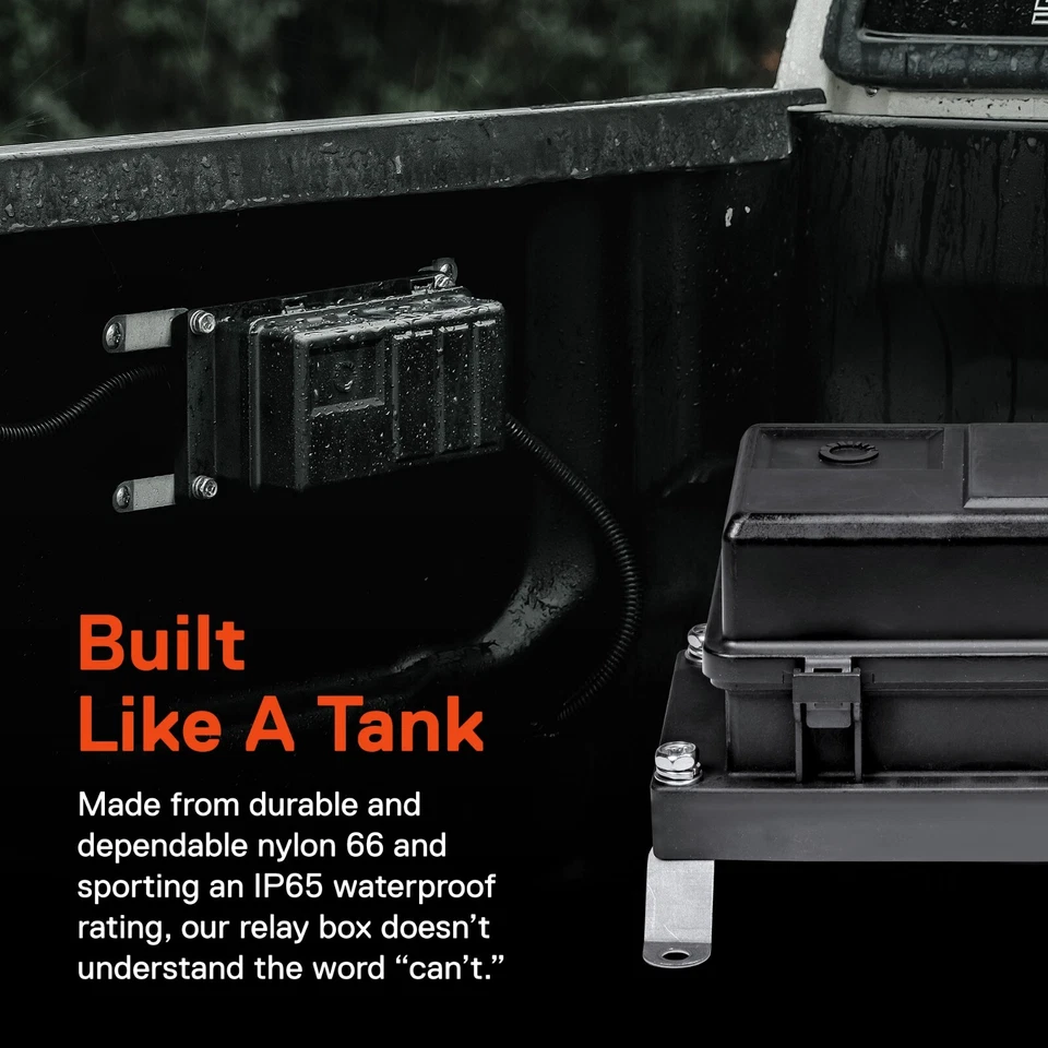 Bloque de caja de relé de fusibles universal 12V impermeable automotriz 6 ATO con arnés marino Foto 4 de 4