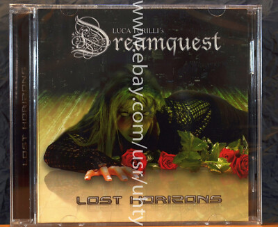 LUCA TURILLI DREAMQUEST LOST HORIZONS RARE UKR ORIGINAL CD SYMPHONIC HEAVY METAL