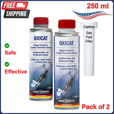 OXICAT- Oxygen Sensor & Catalytic Converter Cleaner-Engine, Fuel & Exhaust 2Pack