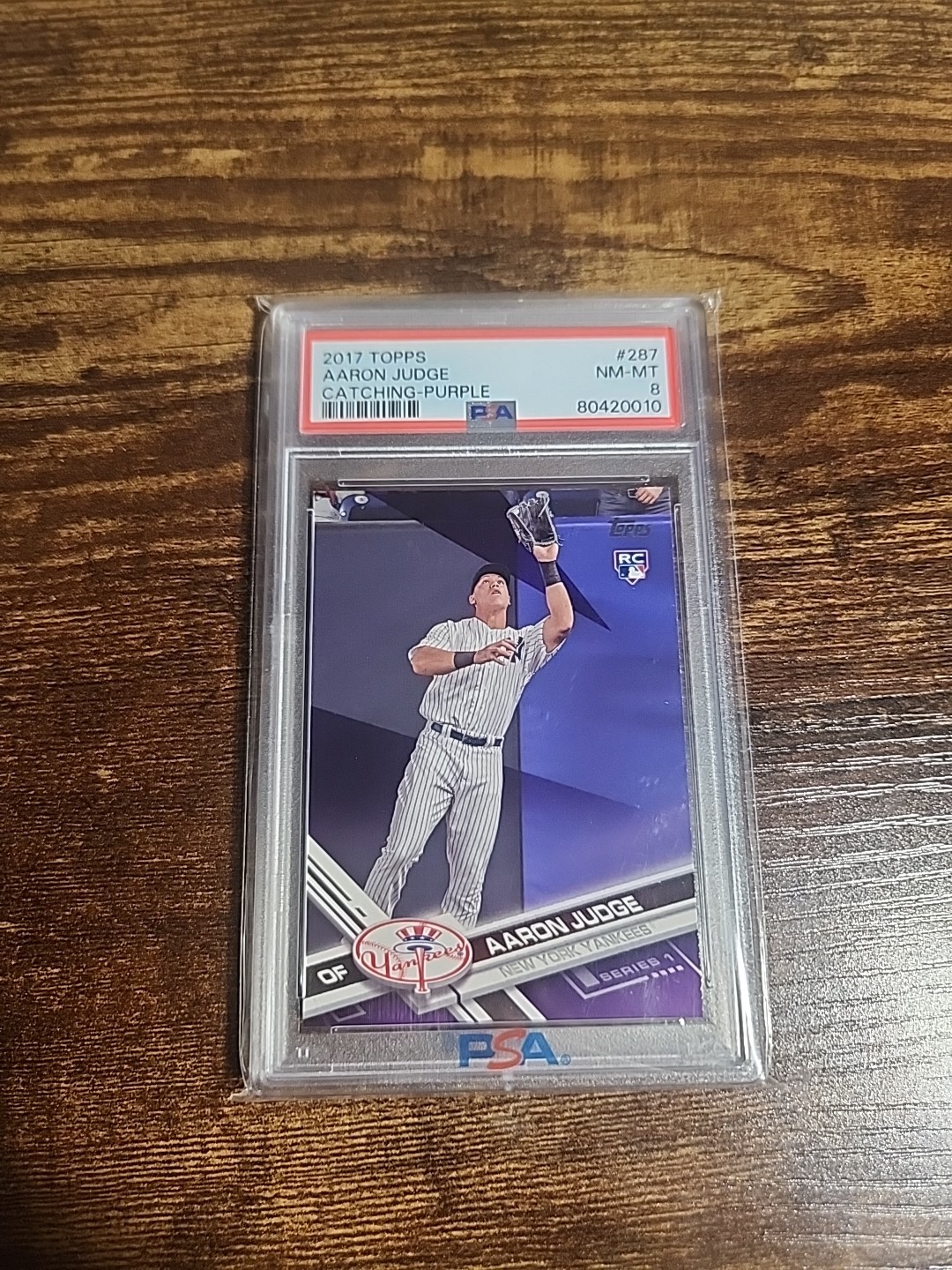 2017 Topps - Aaron Judge #287 Purple (RC)
