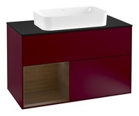 Villeroy & Boch Finion Waschbeckenunterschrank FüR Becken Mittig Regal Links...