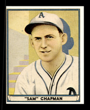 1977 TCMA Reprint 1941 Play Ball # 44 Sam Chapman Card Philadelphia Athletics