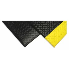 Zoro Select 39R791 Antifatigue Mat, 3 Ft. L X 2 Ft. W, 1/2" Thickness, Closed,