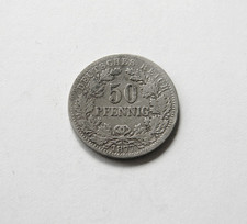 KAISERREICH: 50 Pfennig 1877 G, J. 8, sehr sch&ouml;n, II.