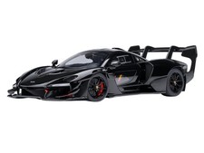 MCLAREN SENNA GTR ONYX BLACK 1/18 MODEL CAR BY AUTOART 81954