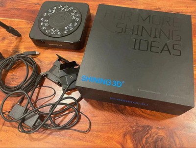 EinScan Pro HD Handheld 3D Scanner 0.2mm Resolution and Turntable w/ Color Pack