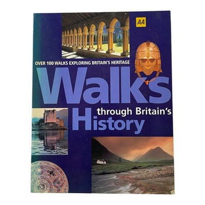 AA Walks Through Britain's History Travel Guide Maps Illustrated 2001