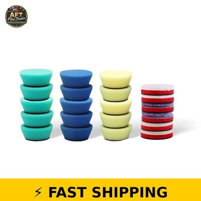 SPTA Mini Polishing Pads Set 21 Pcs for Car Detail Polishing