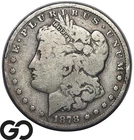 1878-CC Morgan Silver Dollar Coin *Key Carson City Date Issue*