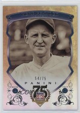 2014 Panini Hall of Fame Blue Shield 54/75 Herb Pennock #20 HOF Shield 0l2