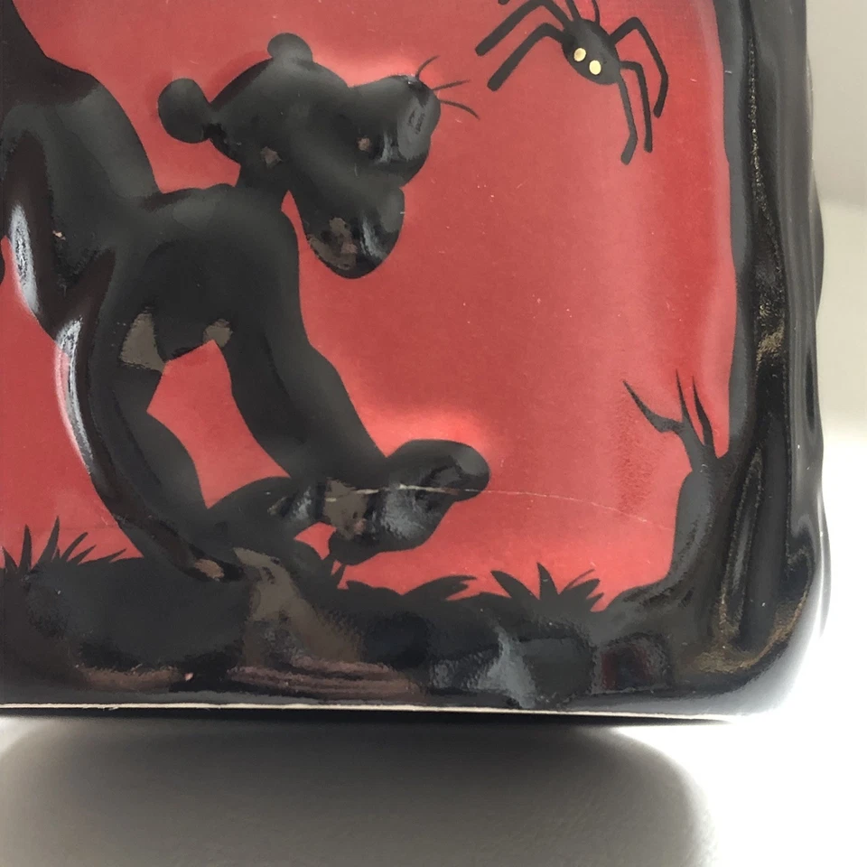 Winnie The Pooh Disney Mug Silhouettes Eeyore Tigger Halloween Bats Cauldron 3d - Image 4 of 4