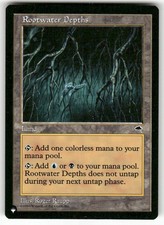 Rootwater Depths U The List Reprints NM