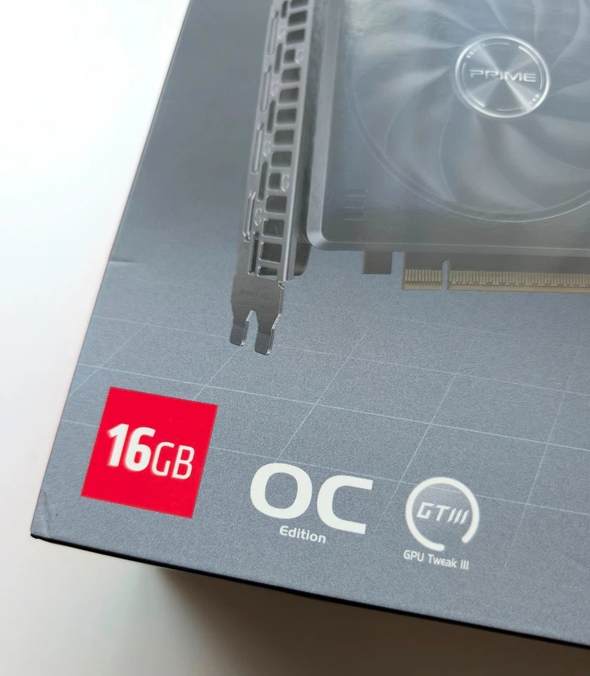 NEW & SEALED Asus RX 9070 XT Prime OC Edition 16GB GDDR6 PCIe GPU UK Seller - Image 4 of 4