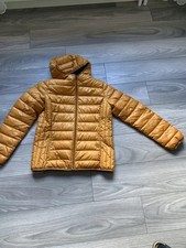 QS Steppjacke Ocker mit Kapuze Gr.  40/XL 