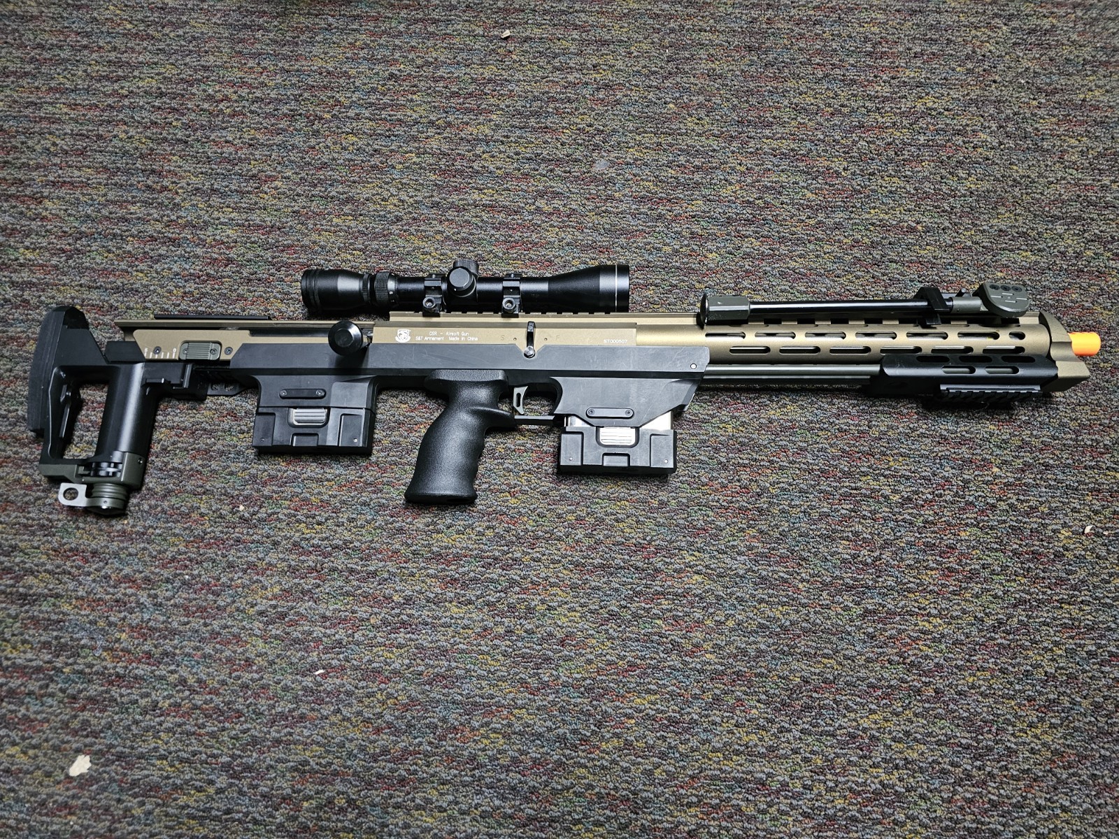 6mmProShop Gas Full Metal DSR-1 Advanced Bullpup Sniper Rifle, AIRSOFT TOY