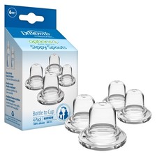 Dr Brown's Milestones Options Narrow Sippy Spouts 4 Pack Soft 100 Silicone Baby