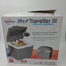 Koolatron 9.8 qt. Traveller lll Cooler (12-Volt)-P9 Tested Working