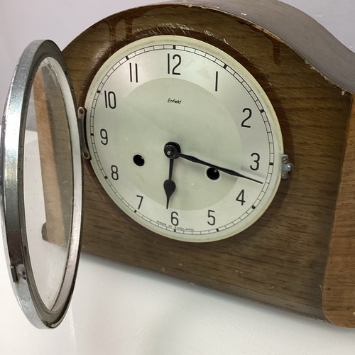 VTG Art Deco Smiths Enfield Striking Mantel Clock WA - Picture 3 of 12