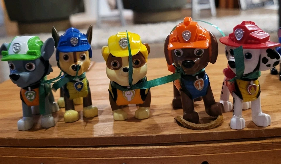 Lote De 10 Figuras De Acción Patrulla Canina Juguetes Varios Tamaños Foto 4 de 4