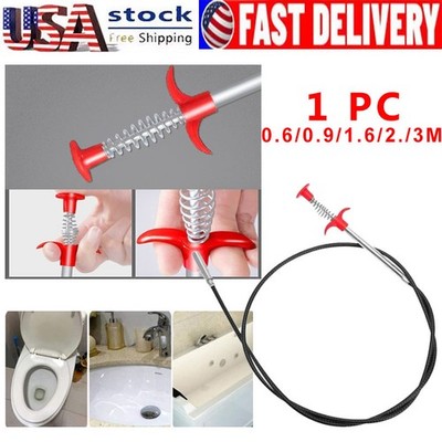 1PC Four Claws Pipe Unblocker Drain Cleaner Hair Clog Remover Bathroom Tool