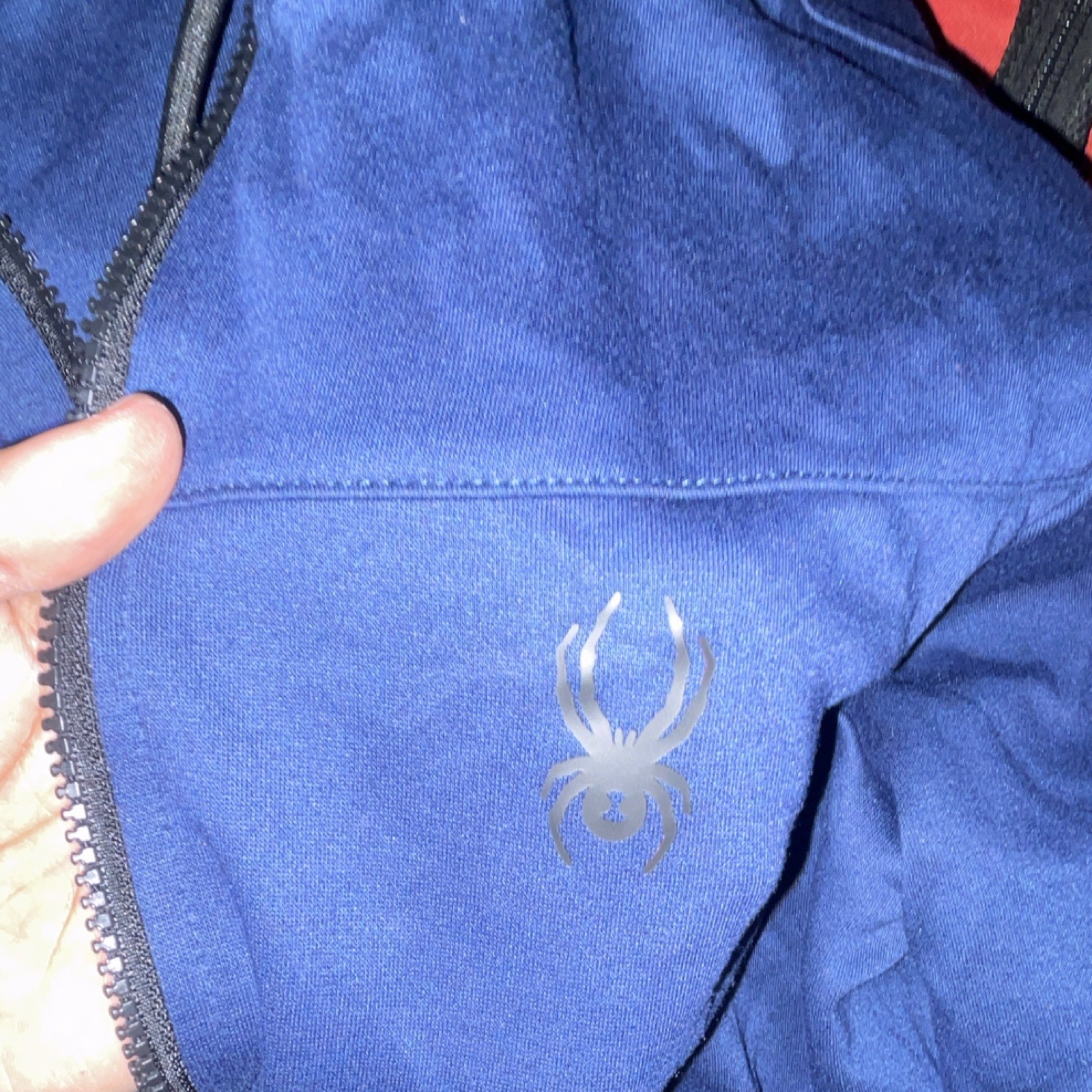 Spyder Active Men's Blue Full-Zip Basic Jacket Re… - image 2