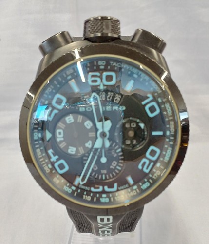 BOMBERG BOLT-68 BS45CHPBA Black Dial Men's Quartz Watch
