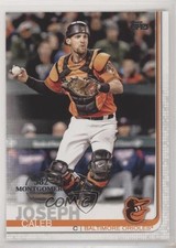 2019 Topps Factory Set 582 Montgomery Club Caleb Joseph #17 fm0