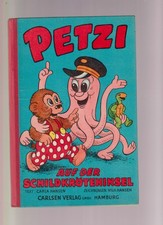 Petzi Hardcover 1. Auflage 1956 Auf der Schildkröteninsel Carlsen schön ( 1 )