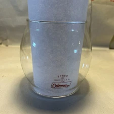 OEM Coleman 200A Red Letter Lantern Globe Pyrex 242 200 202 234 243 201