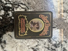 Jack Daniels Old No 7 Gentlemens Playing Cards Tin 2 Full Decks Sealed Vintage