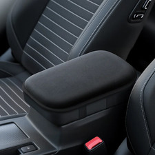 Car Armrest Cushion Booster Pad Plush Anti Scratch Universal Heightening