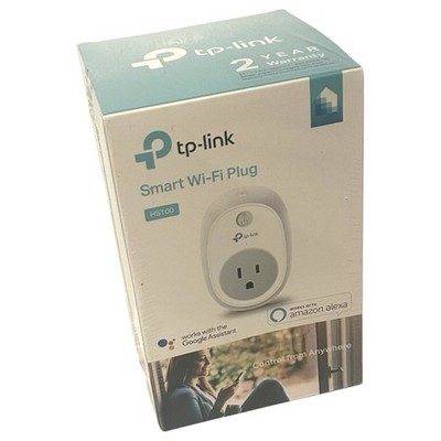 TP-Link - HS100 - Smart WiFi Plug - w/Google Assistant & Amazon Alexa NEW Sealed