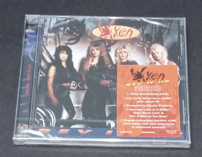 VIXEN CD REV IT UP ROCK CANDY - NEW & SEALED