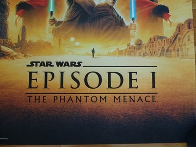 Matt Ferguson The Phantom Menace 25th Anniv Poster 2024 BNG