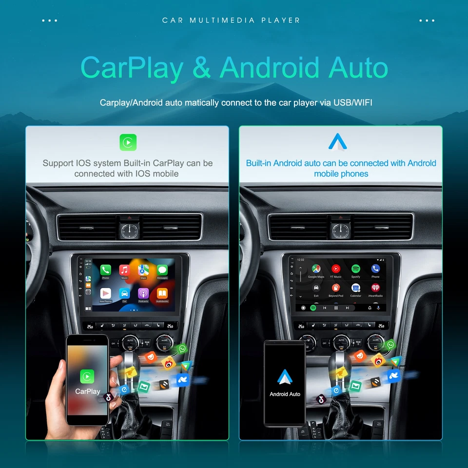 Apple Carplay для Toyota Tundra 2007-2013 Sequoia 2008-19 автомобильный стерео GPS радио - Изображение 4 из 4