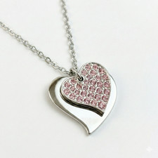 Swarovski Necklace and Pendant: Heart